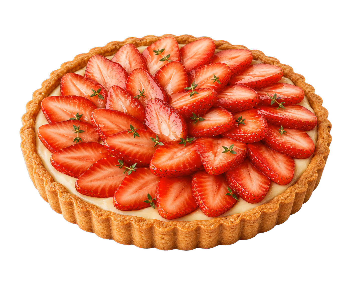 Strawberry tart recipe preview